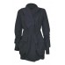 Hooded Drawstring Parka Jacket