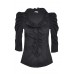 Puff Shoulder Frill Shirt