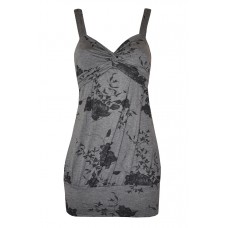 Floral Print Jersey Top