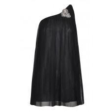 One Shoulder Embellished Detail Dress