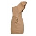 Tfnc Jolly One Shoulder Frill Dress
