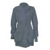 Hooded Drawstring Parka Jacket