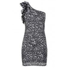 One Shoulder Lace Design Dress One Shoulder Lace Design Dress