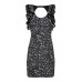 Frill Detail Floral Dress