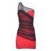 Chiffon Wrap Bandeau Dress