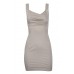 Tfnc Pleat Detail Structured Dress
