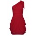 Tfnc Natalie One Shoulder Chiffon Dress