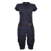 Belted 3/4 Length Jumpsuit