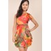 Tfnc Natalie Tropical Print Dress