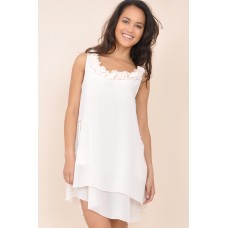Tfnc Sleeveless Flower Dress