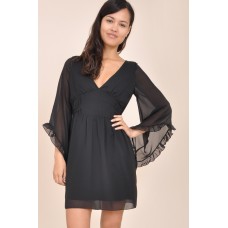 Tfnc Flute Chiffon Dress
