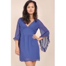 Tfnc Flute Chiffon Dress