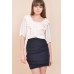 Tfnc Pleat Stretch Bodycon Skirt