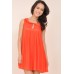 Tfnc Anna Sleeveless Pleat Dress