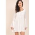 Tfnc Gemma Drape Chiffon Dress