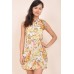 Tfnc Natalie Rose Print Dress