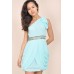 Tfnc Natalie Beaded Tulip Dress