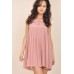 Tfnc Anna Sleeveless Pleat Dress