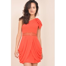 Tfnc Natalie Beaded Tulip Dress