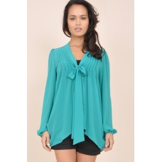 Tfnc Teddy Pussybow Top