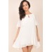 Tfnc Robyn Pleat Cape Dress