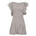 Tfnc Stella Ruffle Sleeve Playsuit