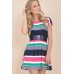 Walg Striped Jersey Dress