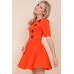 Tfnc Tania Button Skater Dress