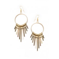 Tfnc Art Deco Drop Earrings