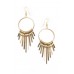 Tfnc Art Deco Drop Earrings