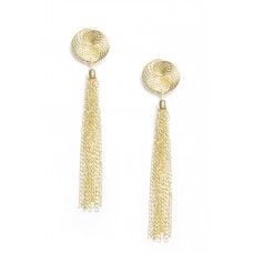 Tfnc Chain Tassel Drop Earring