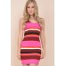 Tfnc Beverly Stripe Bodycon Dress