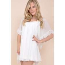 Tfnc Ariez Crochet Trim Dress