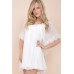 Tfnc Ariez Crochet Trim Dress