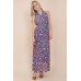 Tfnc Wave Print Maxi Dress