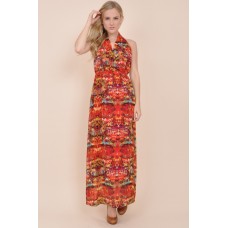 Tfnc Acid Print Maxi Dress