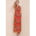 Tfnc Acid Print Maxi Dress