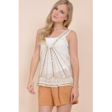 Tfnc Sheena Luxe Embellished Top