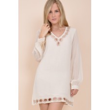 Tfnc Cut Out Diamante Shift Dress