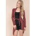 Walg Waist Tie Jersey Top