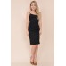 Tfnc Asymmetric Pleat Midi Skirt