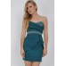 Tfnc Jewel Origami Bandeau Dress