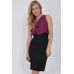 Tfnc Drape Slit Dress
