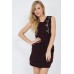 Walg Side Button Knit Dress