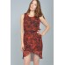 Tfnc Acid Print Belted Dress