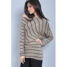 Walg Kimono Stripe Top