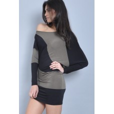 Walg Kimono Stripe Dress