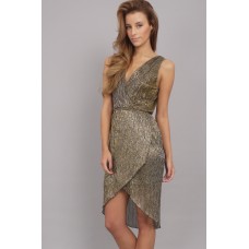 Tfnc Florence Metallic Dress