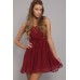 Tfnc Claire Crochet Dress