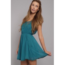 Tfnc Claire Crochet Dress